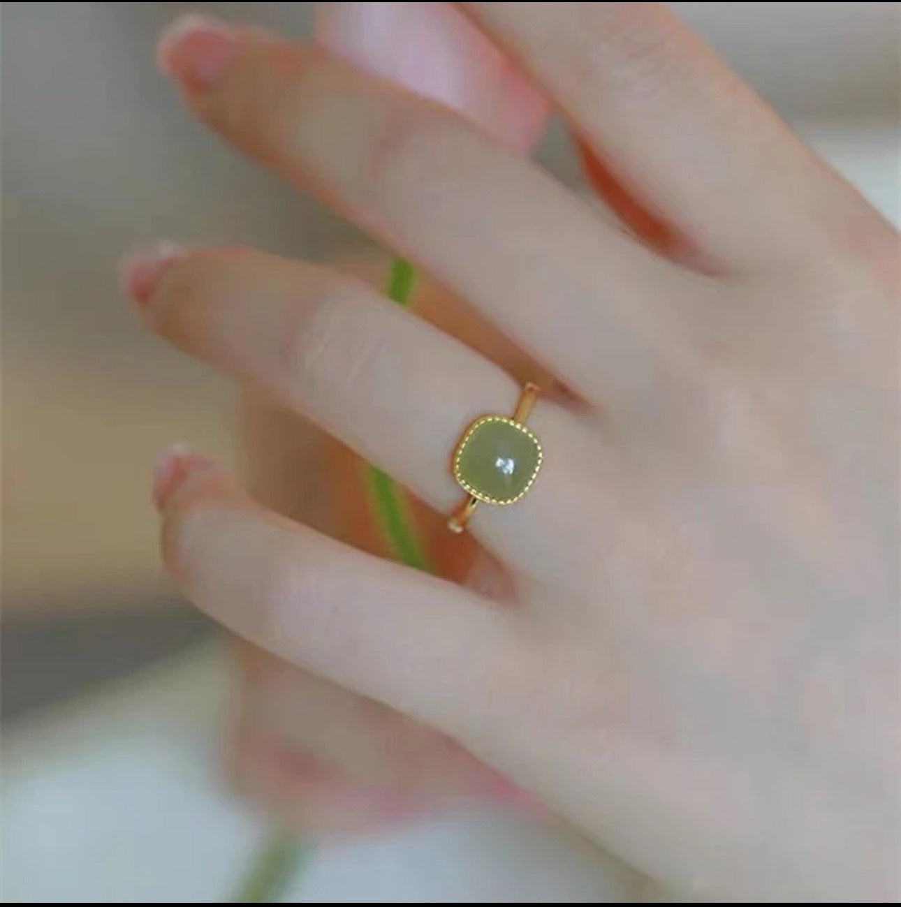 Wholesale Square Adjustable Open Rings