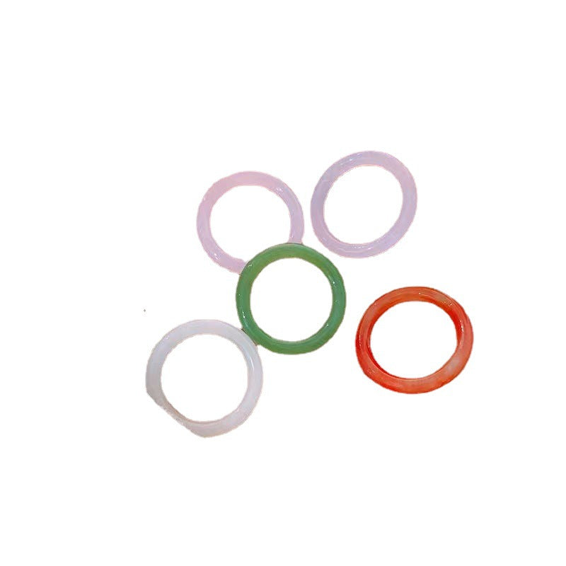 Wholesale glass  jade ring