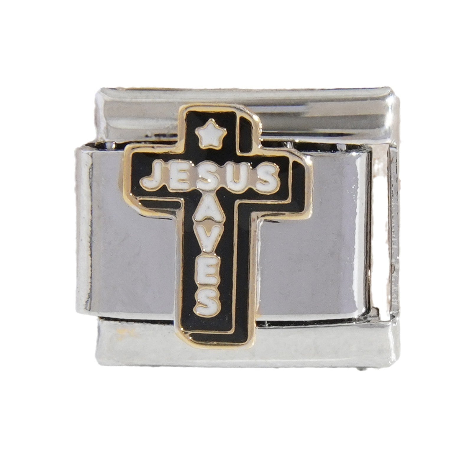 Wholesale Italian Charm Bracelet 9mm DIY Splicing Billiard Series Stainless Steel Composable Bracelet