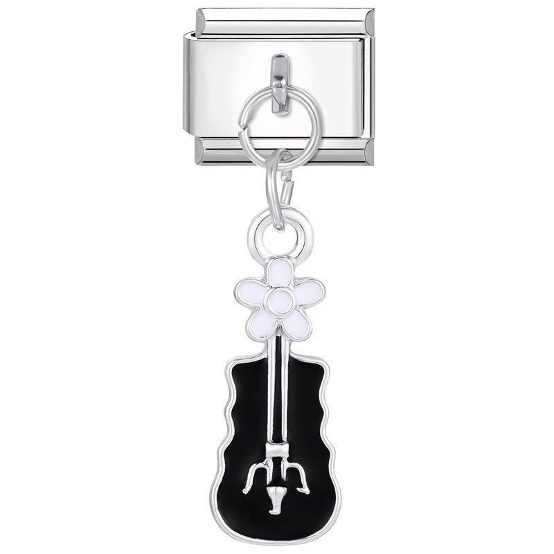 Wholesale Italian Beaded Bracelet 9mm DIY Splicing Removable Stainless Steel Combinable Bracelet