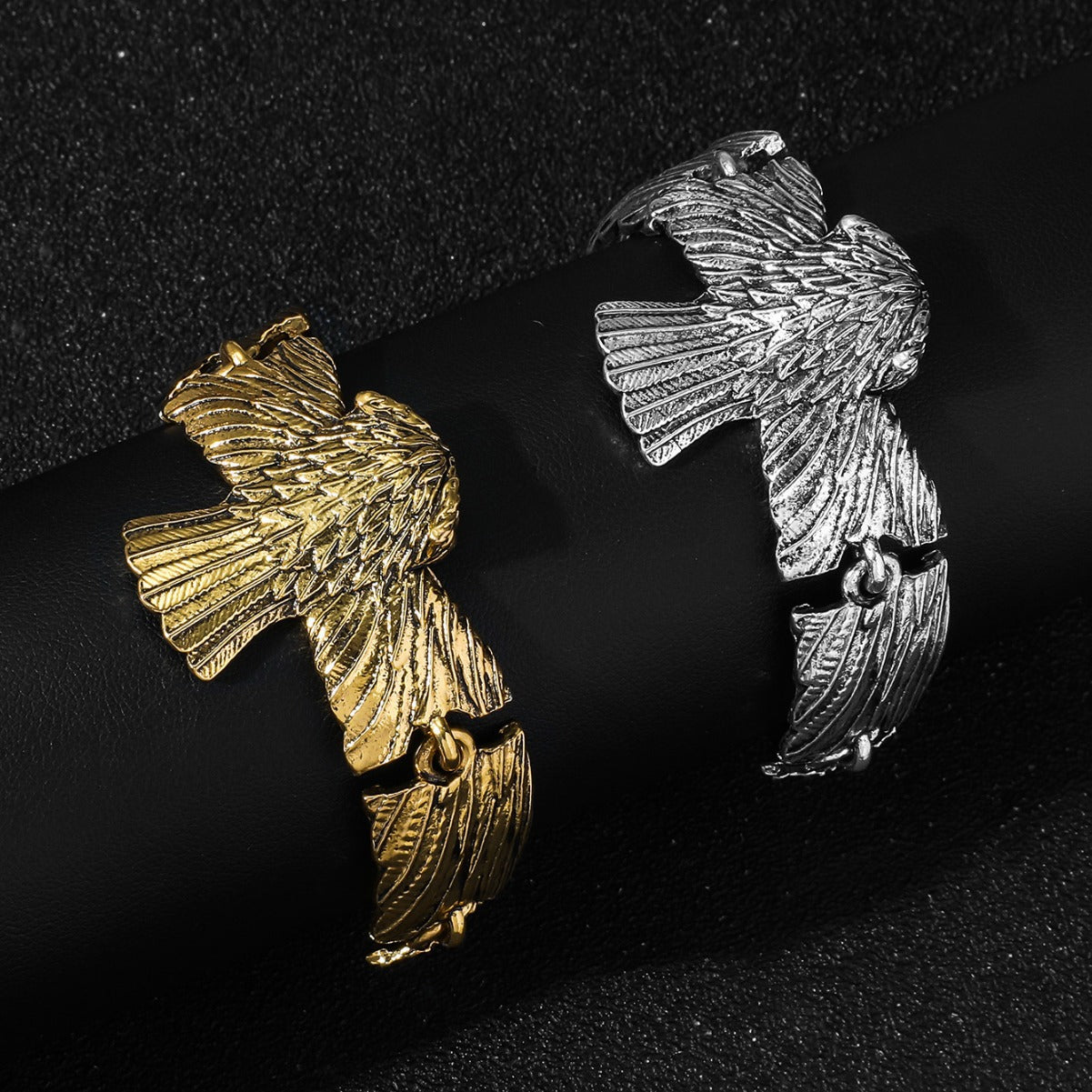 Wholesale Retro style eagle element alloy chain bracelet