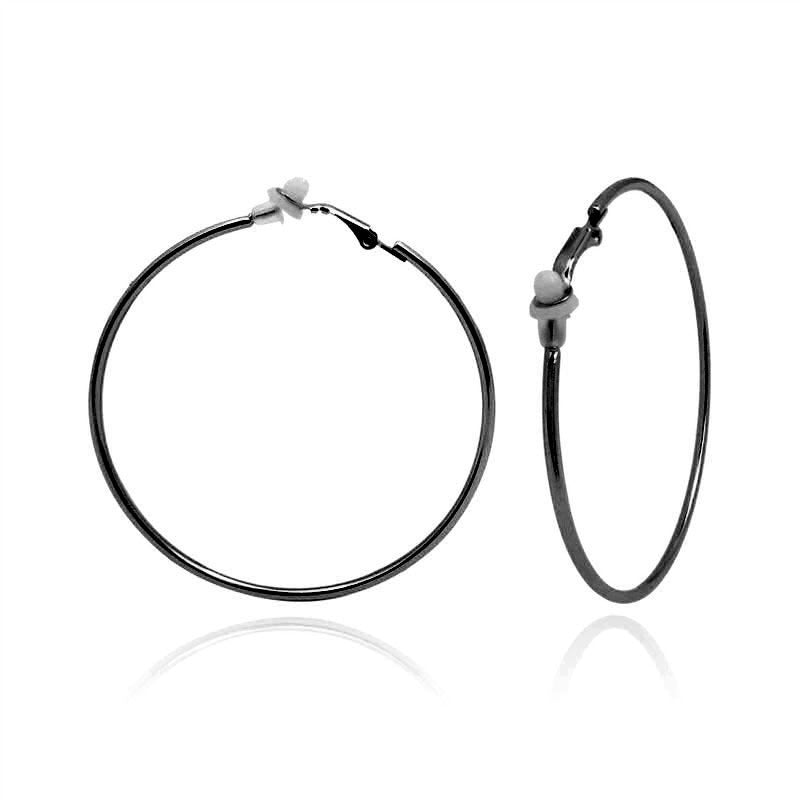 Wholesale Large circle geometric earrings