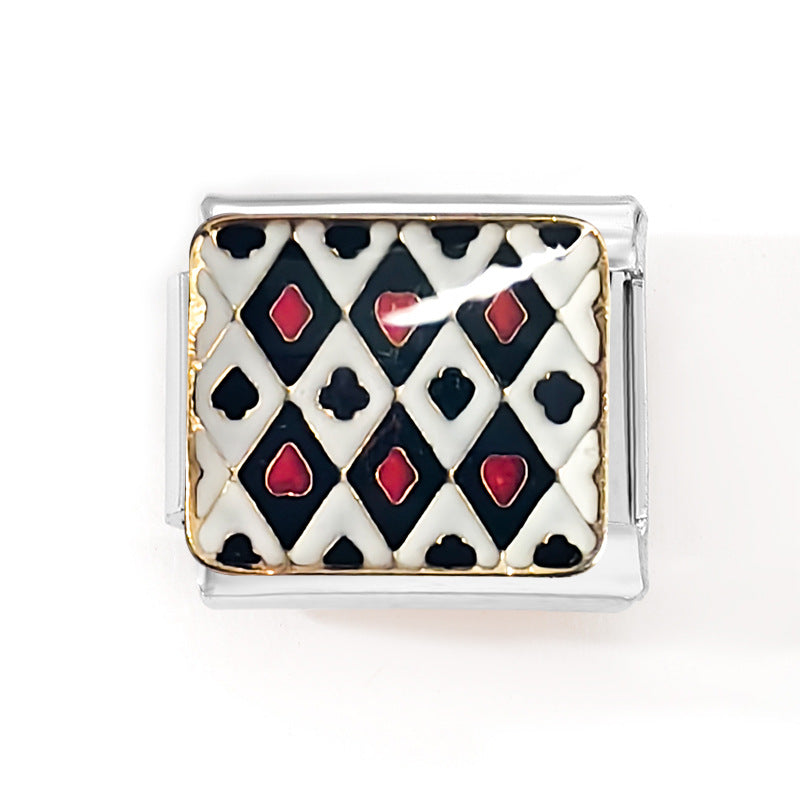 Wholesale 10pcs Italian Charm Bracelet 9mm DIY Splicing Removable Kitten Bear Stainless Steel Composable Bracelet