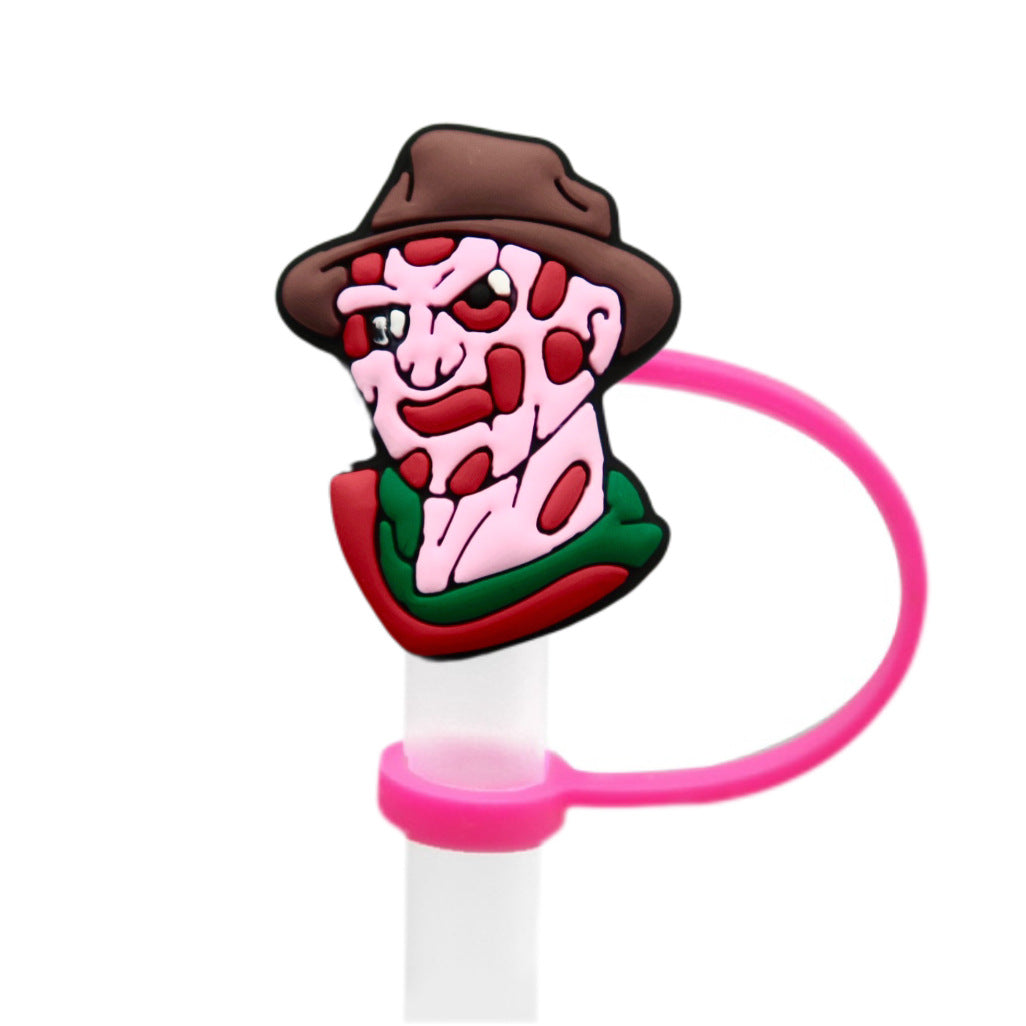 Wholesale 10pcs  Silicone  Straw Cover Straw Tube Cap