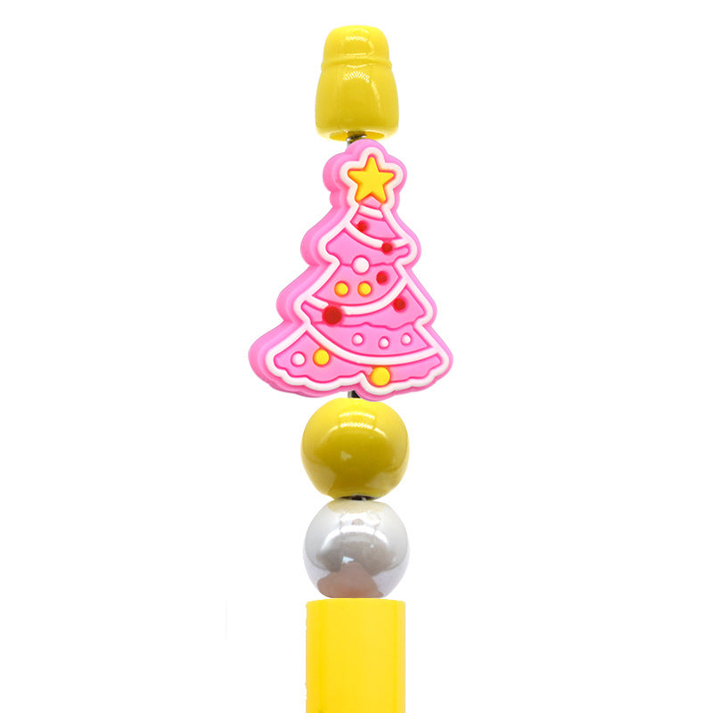 Wholesale Random 100pcs PVC Christmas Soft Focal Beads ACC-BDS-RYY001