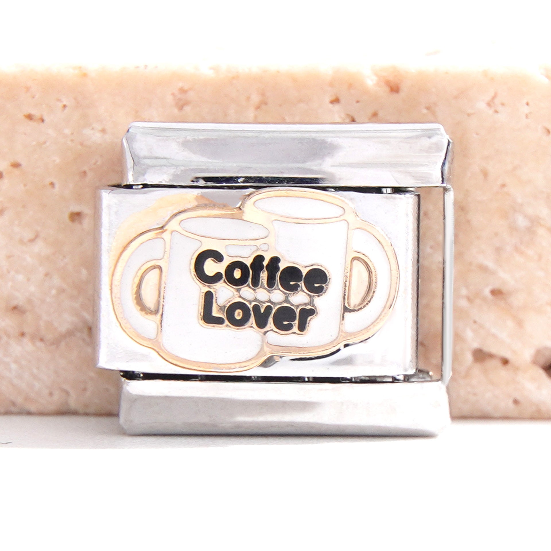 Wholesale Italian Charm Bracelet 9mm DIY Splicing Creative Pattern Stainless Steel Composable Bracelet