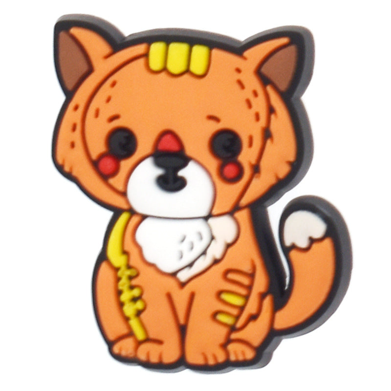 Wholesale Random 100pcs Farm Theme Cartoon Shoes Accessories Shoes Charms ACC-SC-RYY050