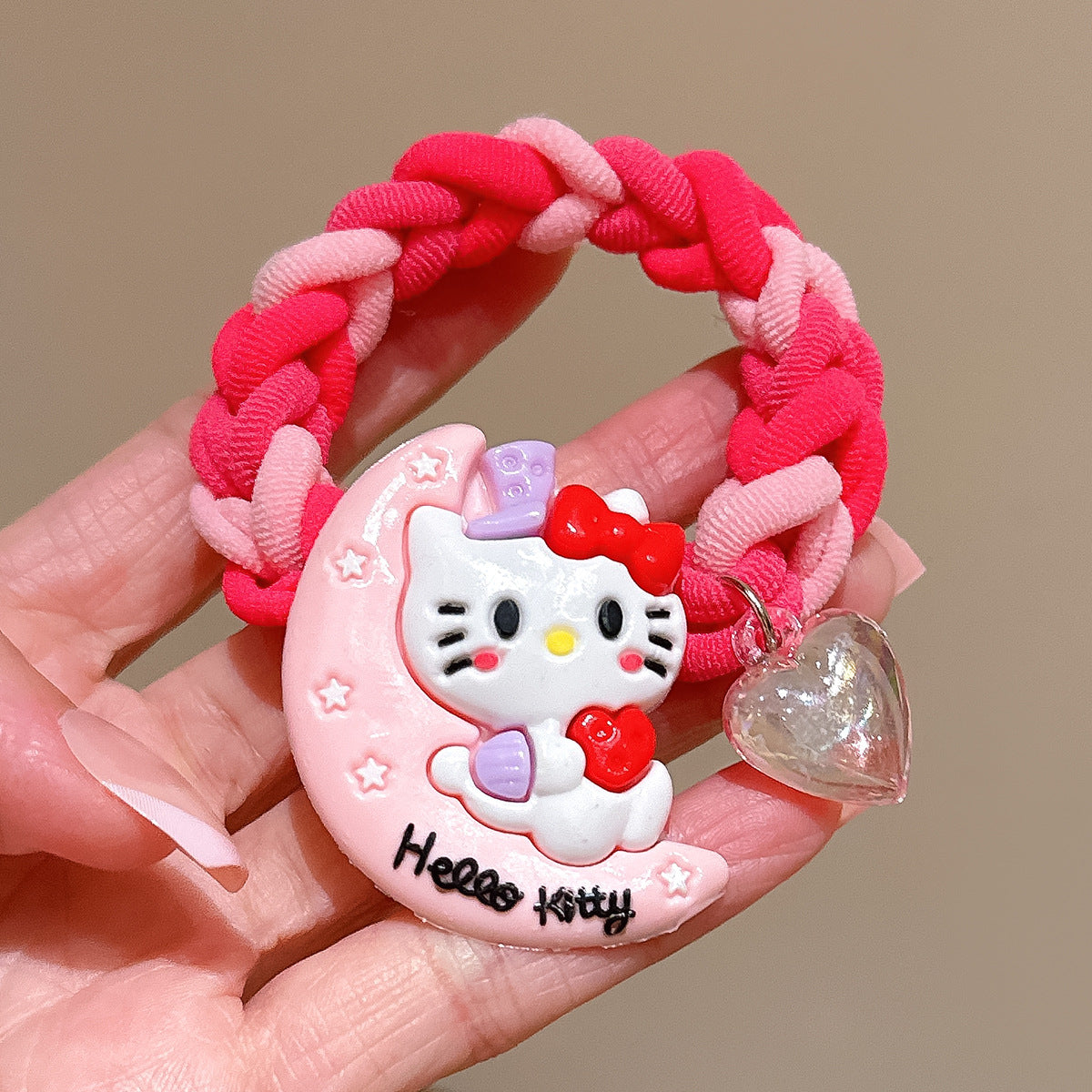 Wholesale Cartoon Cute Kitten Braided Hair Rope ACC-HS-Huidi034