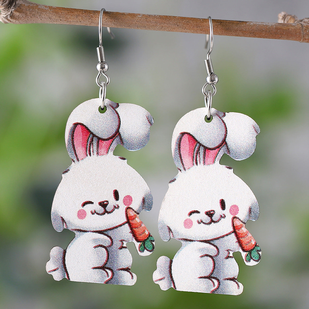 Wholesale  Easter football baseball rugby basketball egg rabbit dwarf pendant earrings