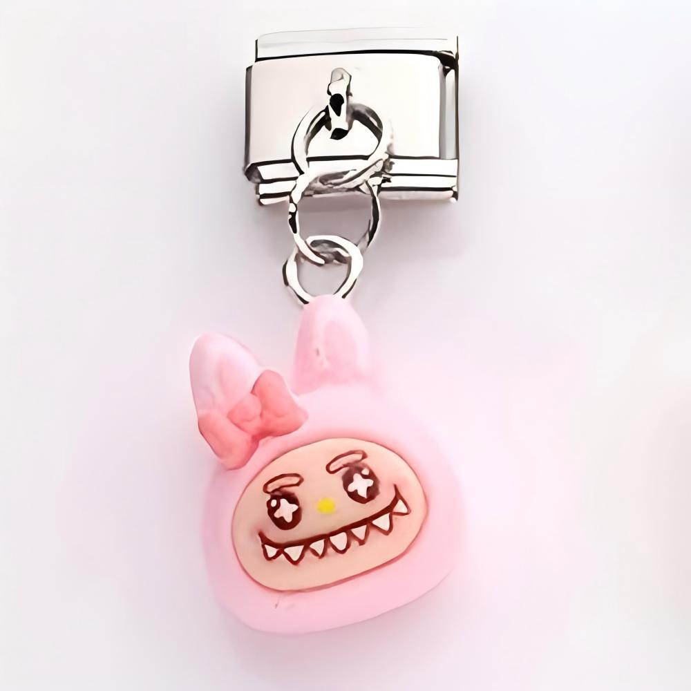 Wholesale 10pcs Italian Charm Bracelet 9mm DIY Splicing Cute Cartoon Stainless Steel Composable Bracelet ACCVIP