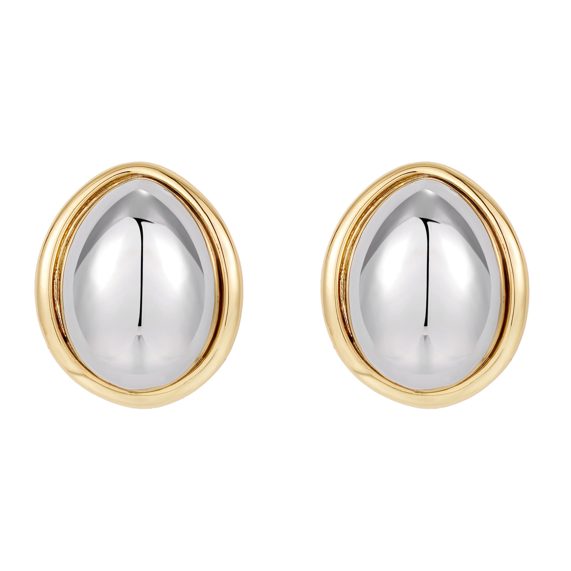 Wholesale Bi-color pea earrings