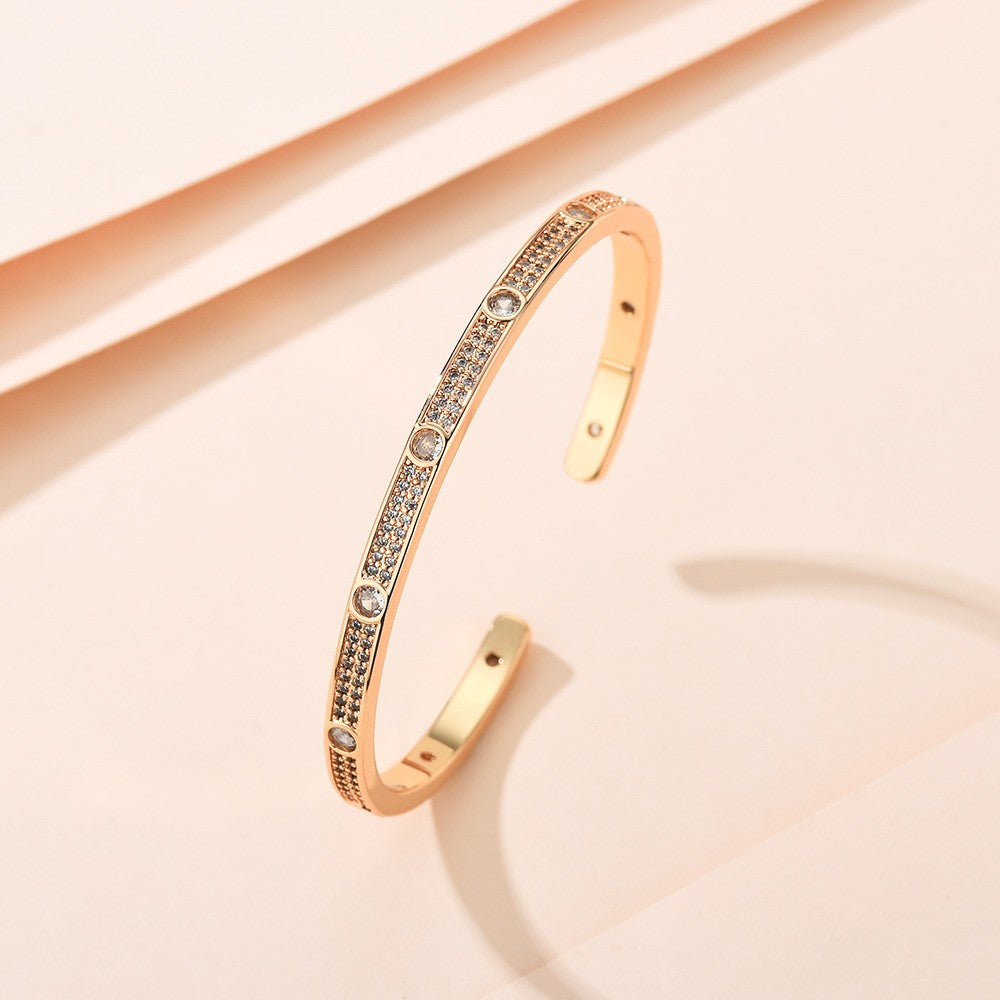 Wholesale Stylish Starry Sky Double-Row Bracelet Fashion Accessory Boutique Resale