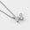 Wholesale Titanium Steel  balloon bubble letter pendant female necklace