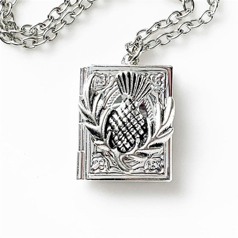 Wholesale Book Lock Alloy Necklaces ACC-NE-Juna002