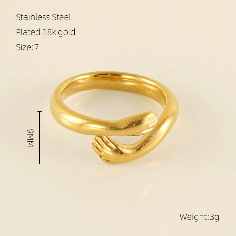 Wholesale stainless steel opening adjustable ring