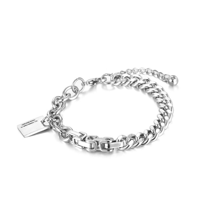 Wholesale Vintage Titanium Steel Bracelets ACC-BT-Yixin003
