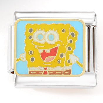 Wholesale Italian Charm Bracelet 9mm DIY Splicing Cute Creative Pattern Stainless Steel Composable Bracelet