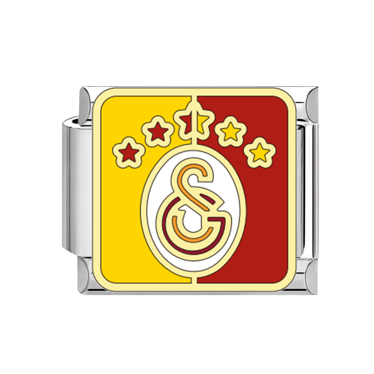 Wholesale Italian Charm Bracelet 9mm DIY Football Series   Creative Stainless Steel Composable Bracelet