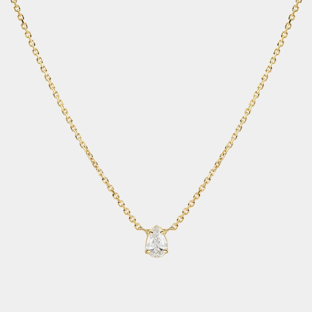 Wholesale zircon oval round pendant necklace