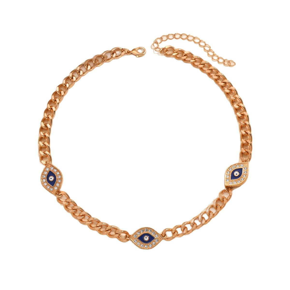 Wholesale evil eye Bohemian style  necklace