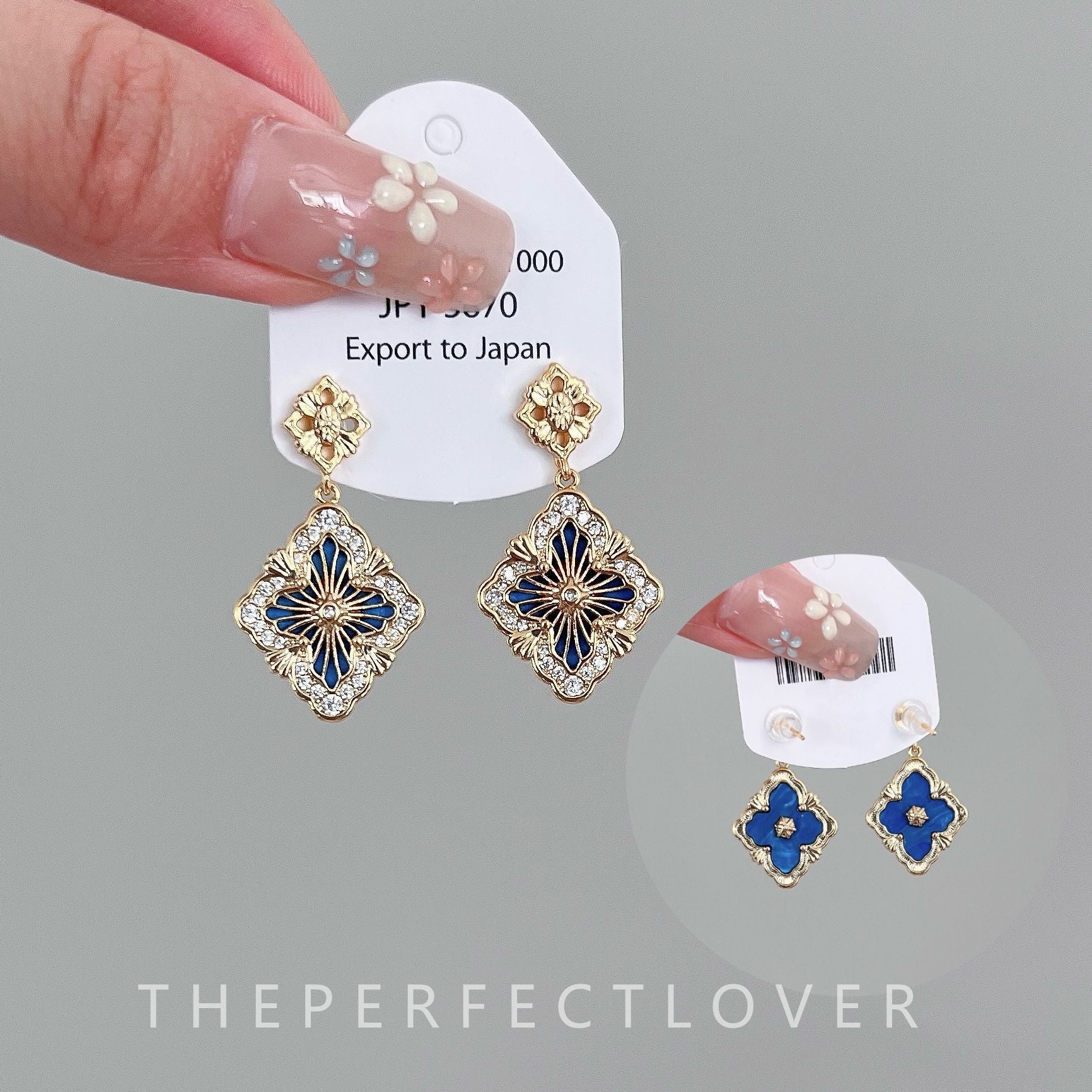 Wholesale Vintage Double Sided Shell Earrings ACC-ES-ZhiRui005