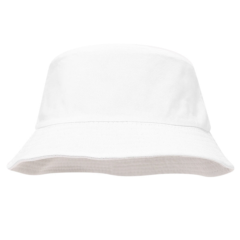 Wholesale  summer solid color fisherman hat outdoor sun bucket hat