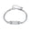 Wholesale  irregular light luxury titanium steel snake bone chain bracelet