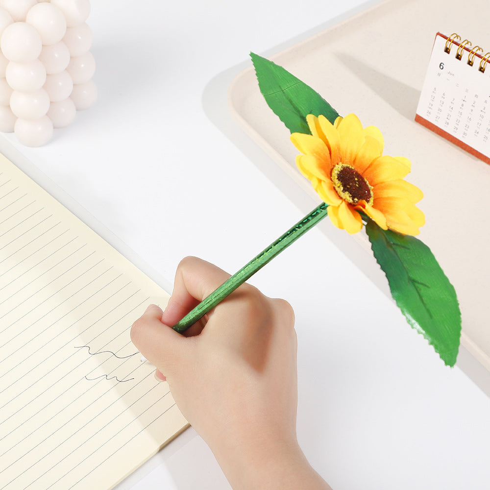 Wholesale Pupils Cute Flower Ballpoint Pen
