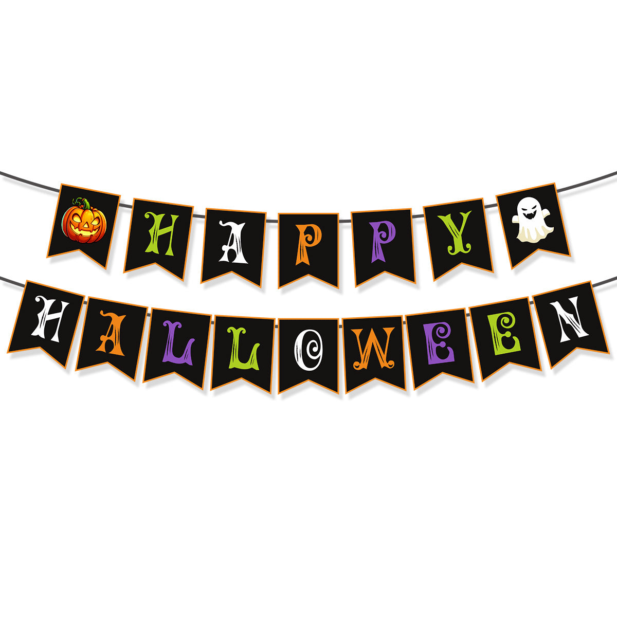 Wholesale  party decoration pumpkin ghost flag