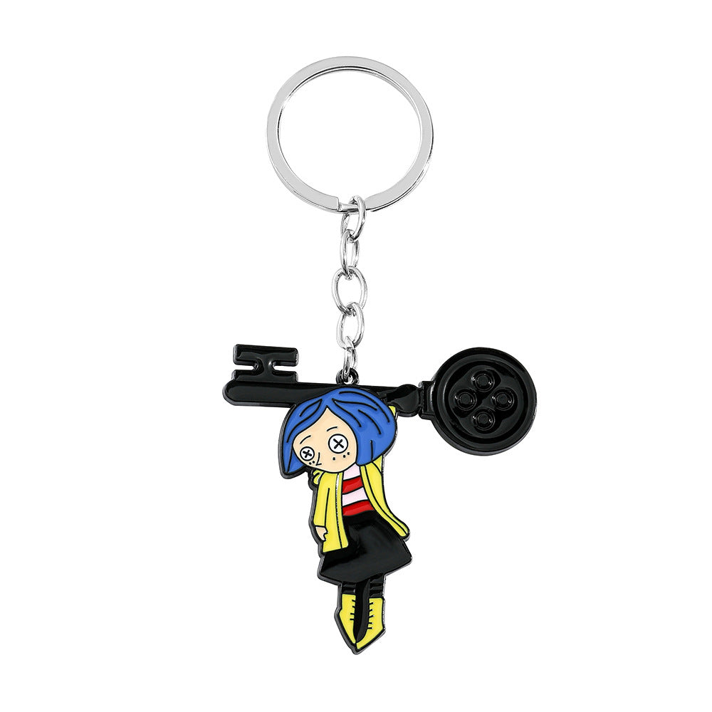 Wholesale Movie Cartoon Anime Metal Keychain ACCVIP-KC-Boshuo005