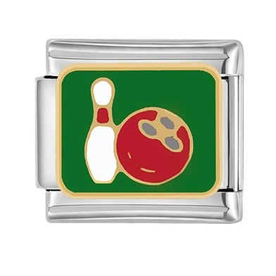 Bracelet de charme italien en gros 9 mm Série de basket-ball de football bricolage bracelet composable en acier inoxydable