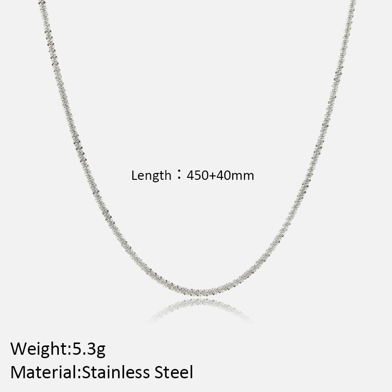 Wholesale clavicle chain ins cold style necklace