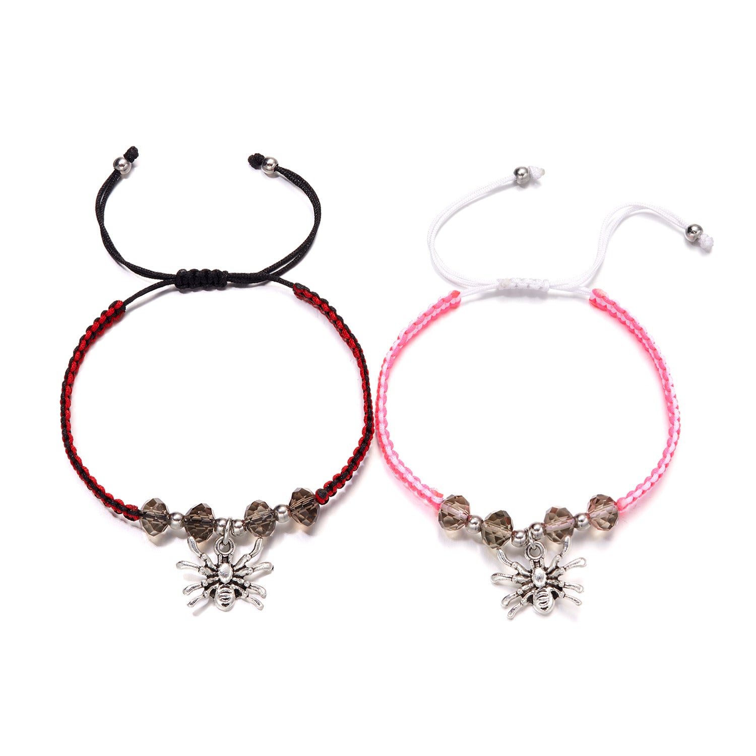 Wholesale  Halloween jewelry creative Spider hand-woven couple bracelet