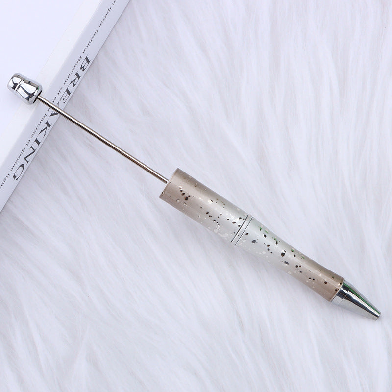 Wholesale 5pcs Beadable Pens Starry Sky UV Electroplating Gradient DIY Bead Pen ACC-PN-JinBN009