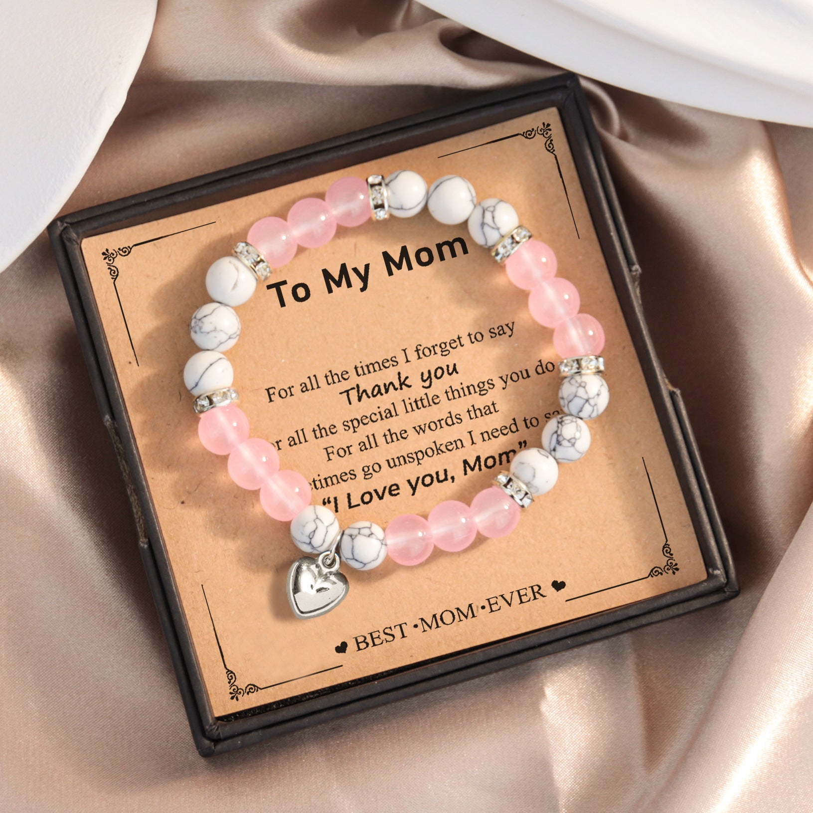 Wholesale Mother' s Day Colorful " MAMA"  Letter Bead Bracelet