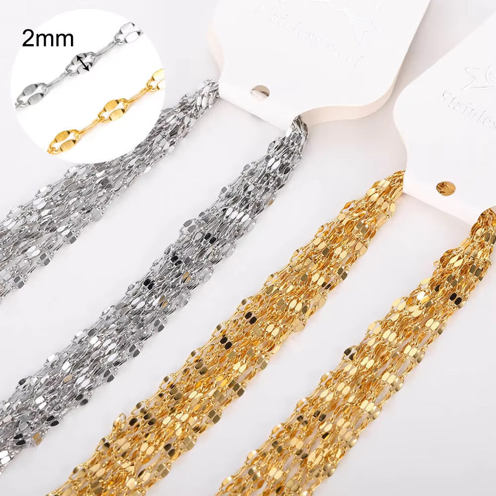 Wholesale Stainless steel chain necklace