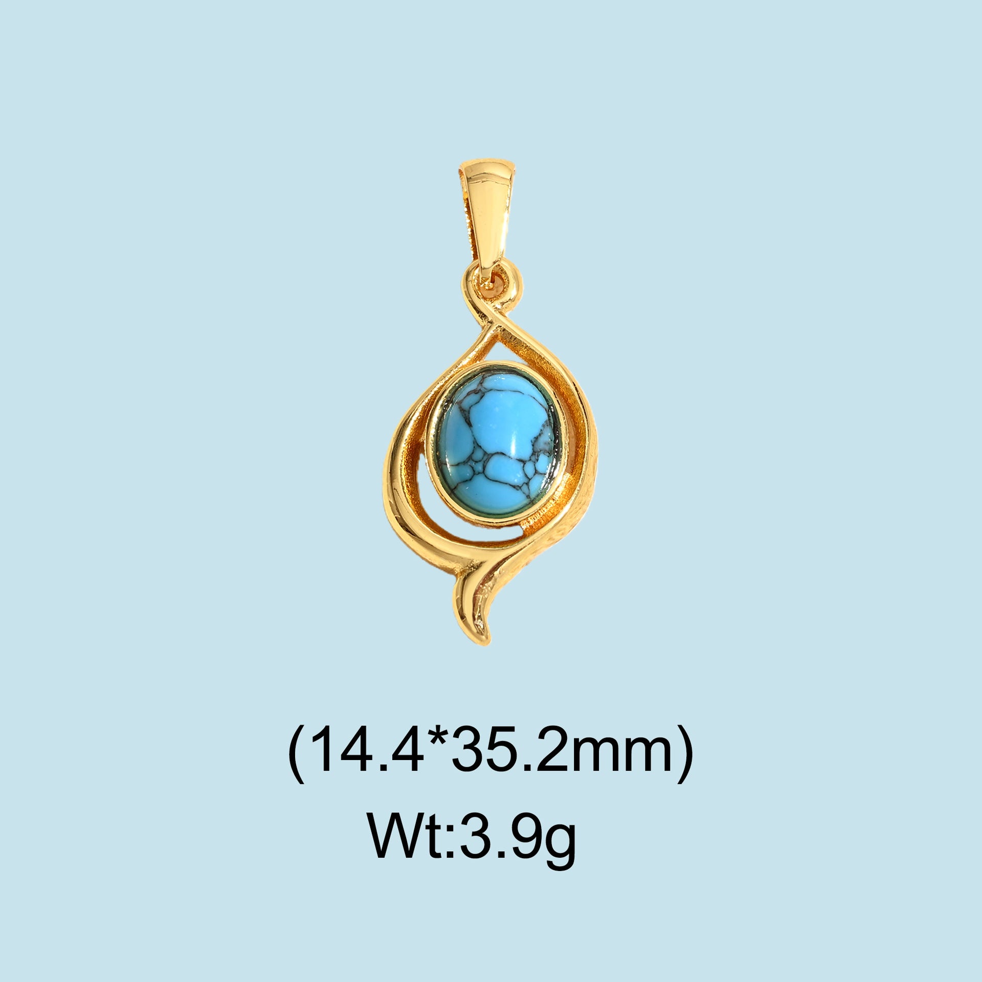 Wholesale Vintage metal necklace pendant