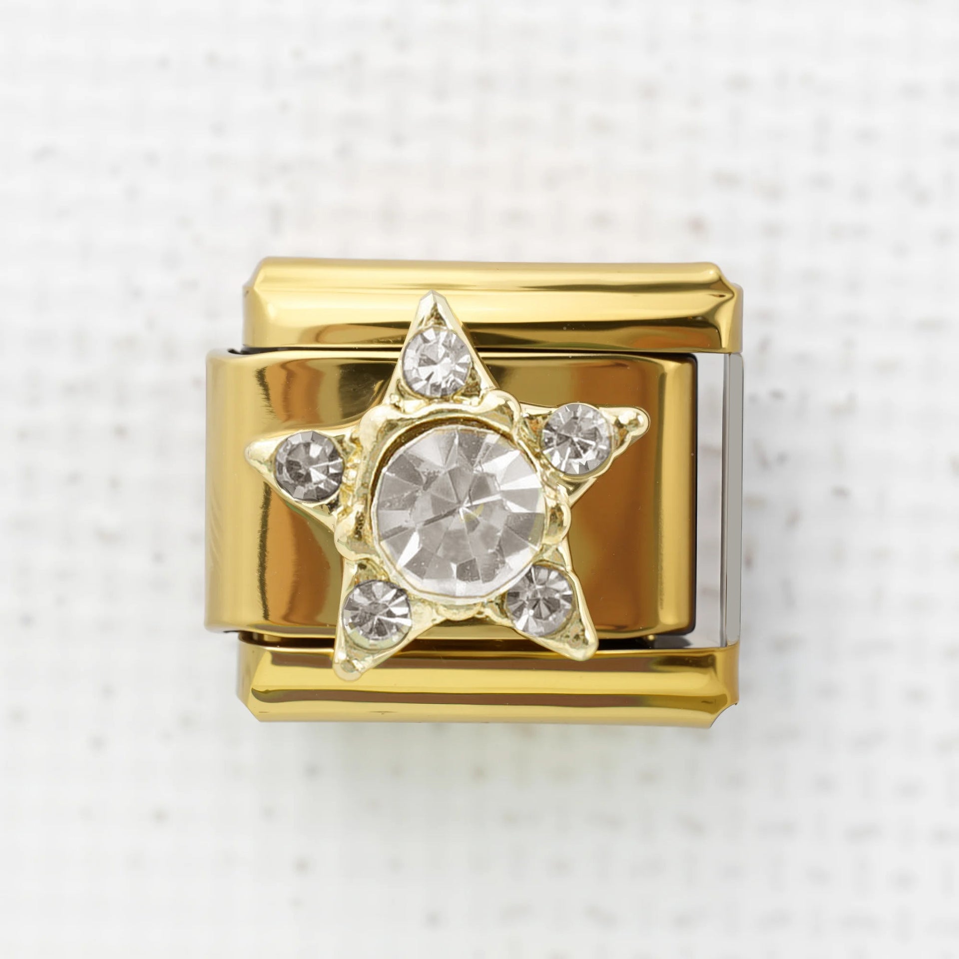 Wholesale 5pcs Italian Charm Bracelet 9mm DIY Splicing Perfume Bottle Bear Stainless Steel Composable Bracelet