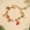 Wholesale Christmas Vintage Multi-element Elk Christmas Tree Pendant Beaded Bracelet
