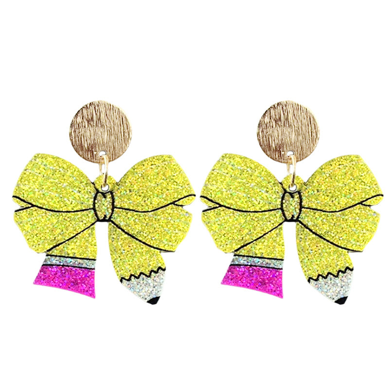 Wholesale teachers thank festival earrings