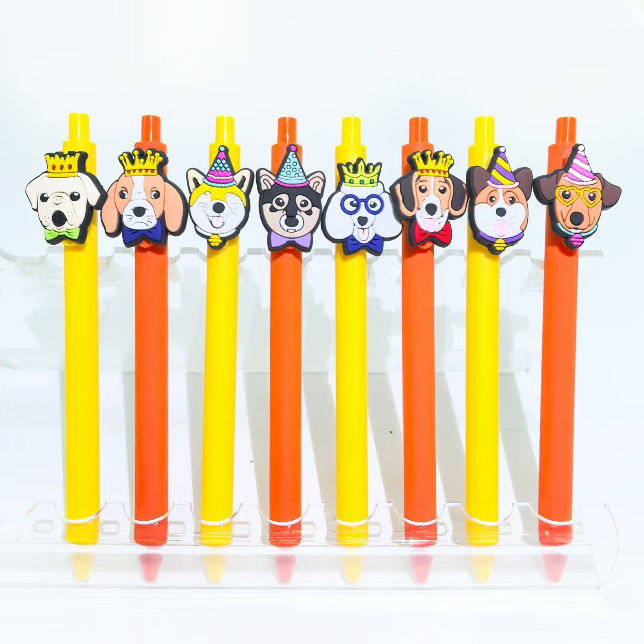 Wholesale  Cartoon Cute Dog Style Gel Pen Ballpoint Pen