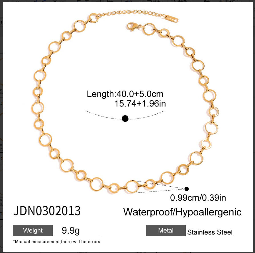 Wholesale Stainless steel zircon pendant necklace