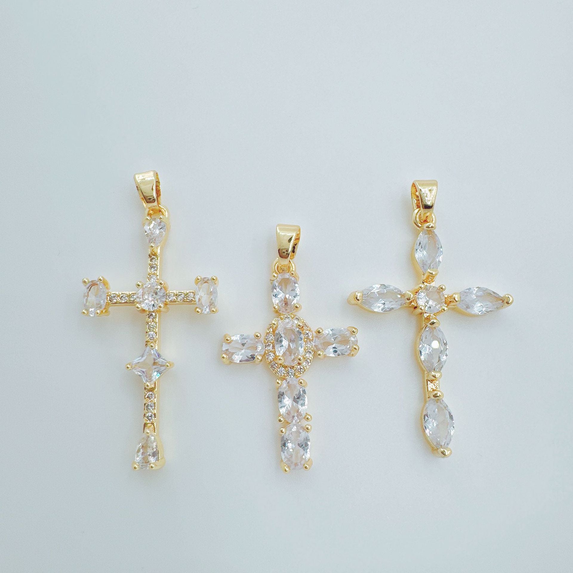 Wholesale European American Style Cross Pendant Necklace