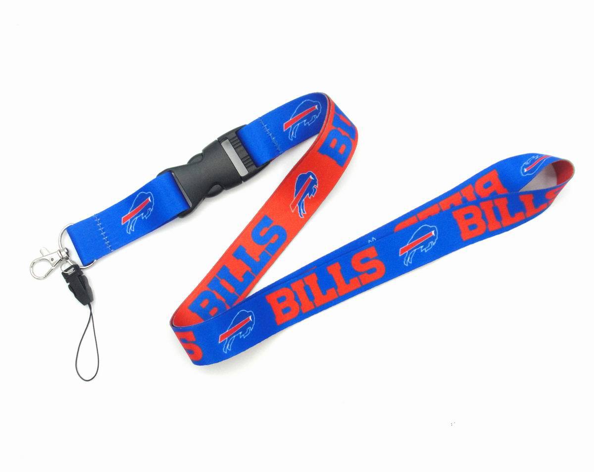 Wholesale Heat transfer football team Lanyard Keychain