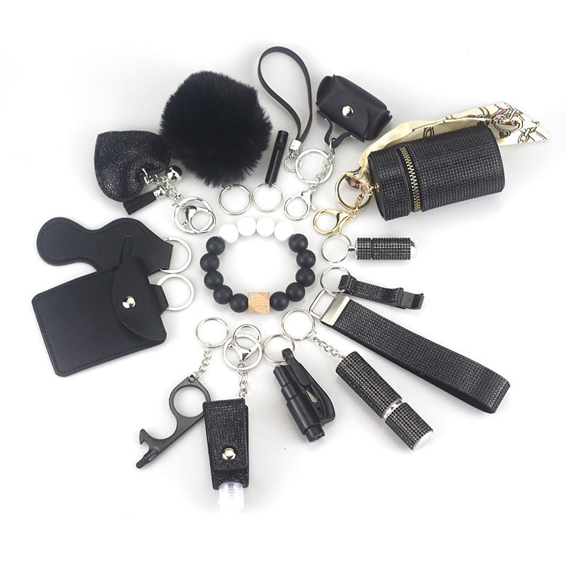 Wholesale Multifunctional 15-piece Keychain Keychains Accessories