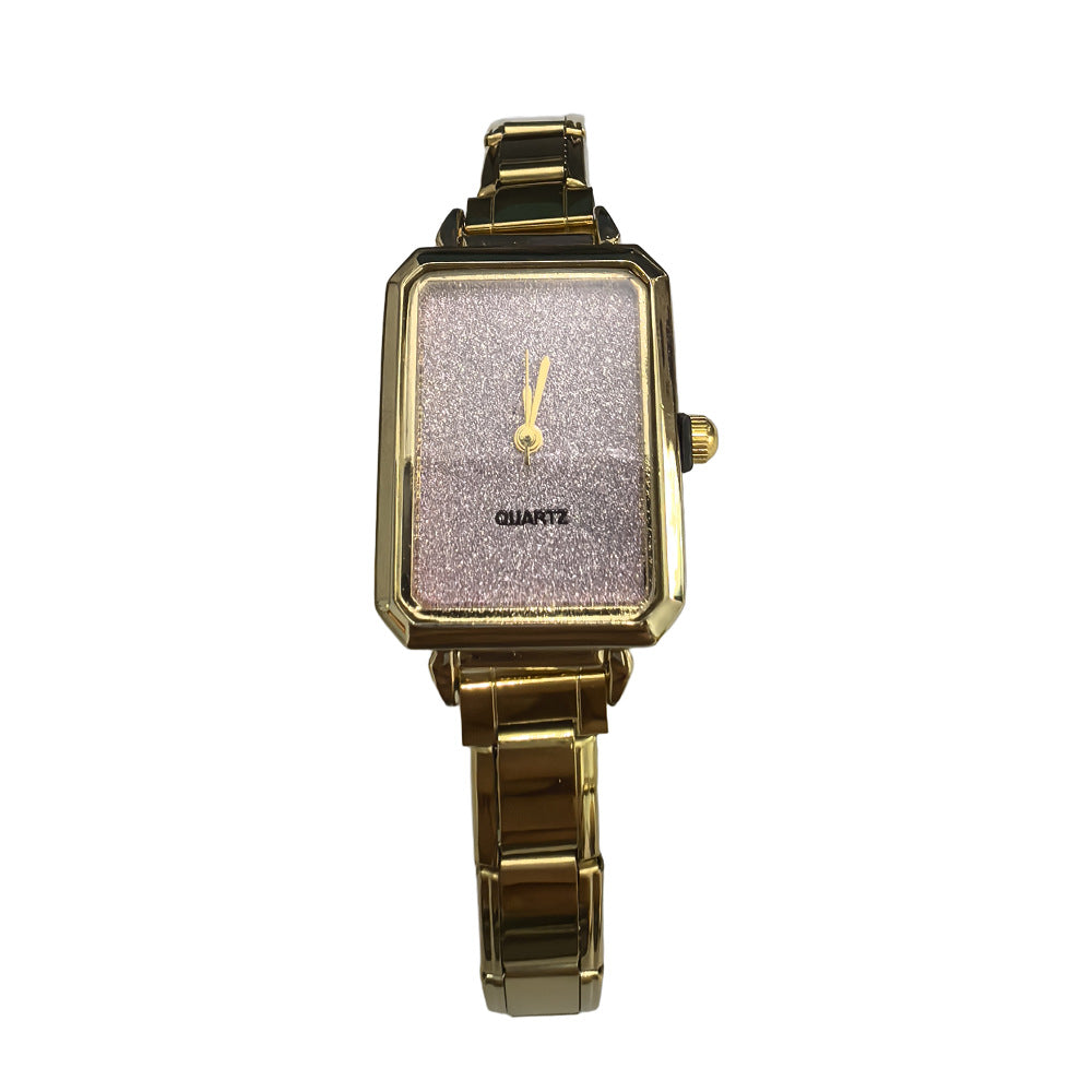 Wholesale Chic Fashion Casual Women' s Quartz Watch Steel Band Simple Design Everyday Accessory