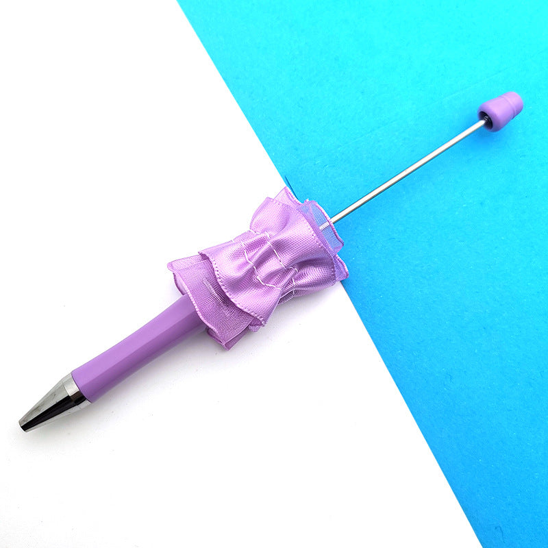 Wholesale Beadable Pens Lattice Lace Cartoon Pen DIY Beaded Pen ACC-PN-QianCai001