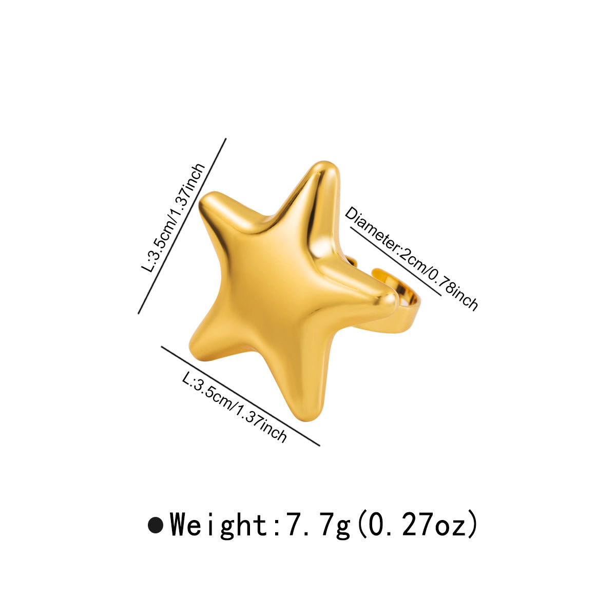 Wholesale Niche Stereo Geometric Stainless Steel Ring Retro Simple Elegant Titanium Steel 18K Ring