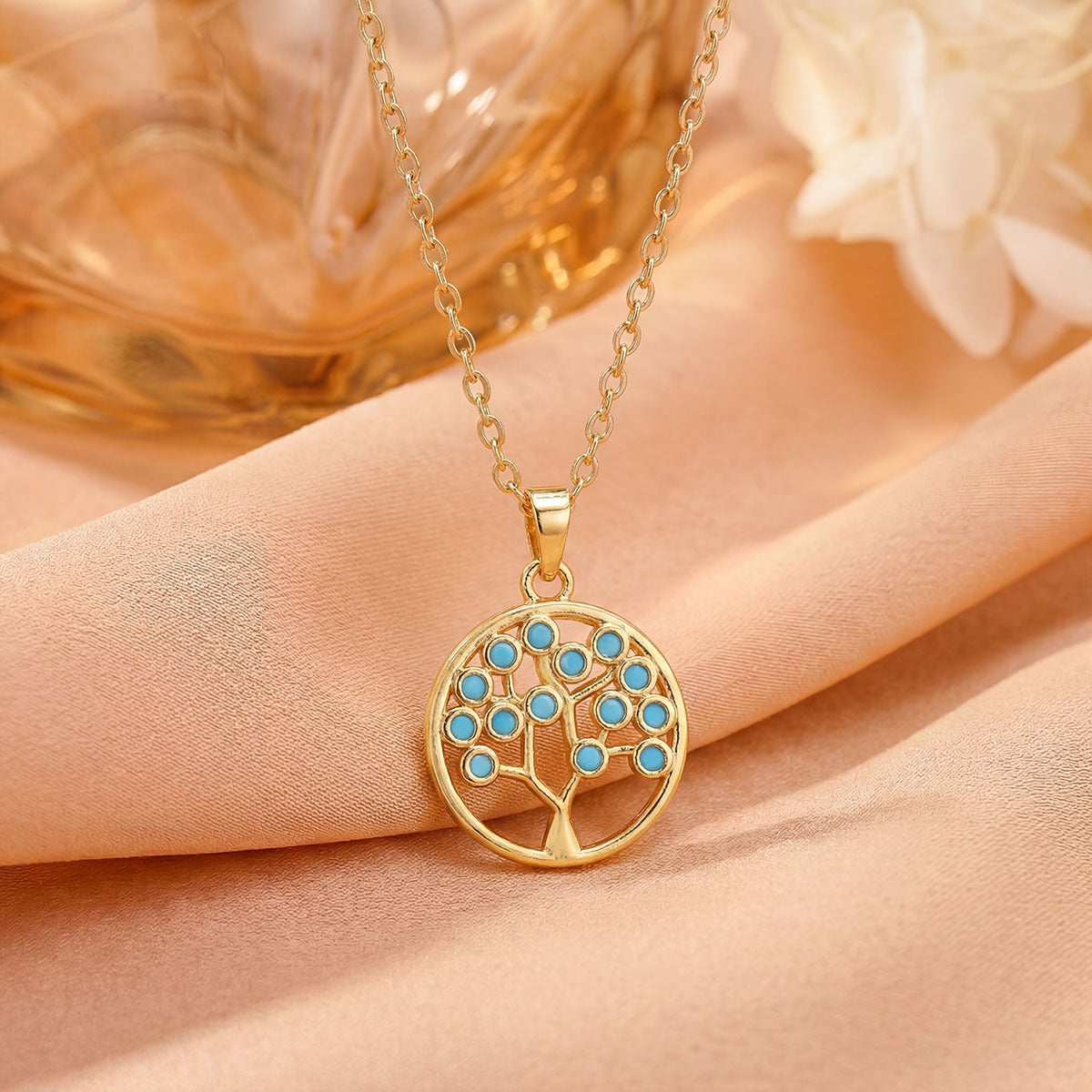 Wholesale Maple Leaf Choker Necklace Titanium Steel Copper Gold Plated Zircon Jewelry Accessory