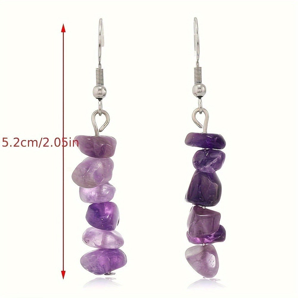 Wholesale  pearl crystal stone stainless steel multicolor earrings